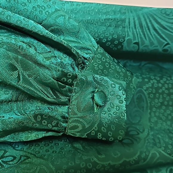 Ronny Kobo Collection Teal Midi Dress - Picture 5 of 7